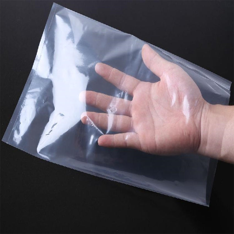 100 PCS Sealer Closer Machine Special Transparent Plastic Bag with Customized Logo & Design, Size: 18cm x 26cm