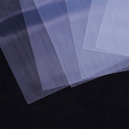 100 PCS Sealer Closer Machine Special Transparent Plastic Bag with Customized Logo & Design, Size: 23cm x 33cm