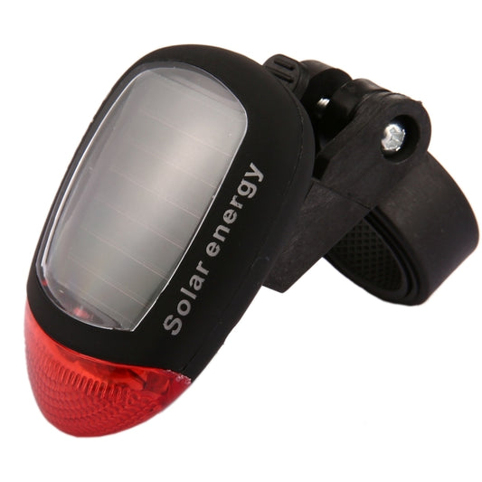 4 Flash Mode Available Solar Energy Rechargeable Bicycle Tail Light with 2 Red LED, Solar Energy Bicycle Tail Light