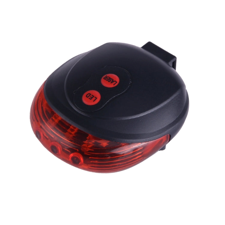 Lampe LED de vélo laser, feu arrière de VTT, feu arrière de sécurité, feu arrière de vélo, rouge