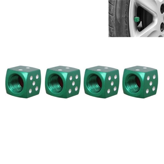 Universal 8mm Würfel-Stil Aluminiumlegierung Auto-Reifenventilkappen, 4er-Pack, Würfel-Stil 5, Würfel-Stil 4, Würfel-Stil, Würfelform 5, Würfel-Stil 5