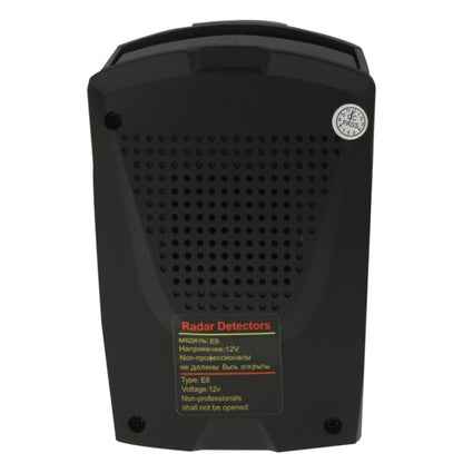 E8 360 Degrees Full-Band Scanning Car Speed Testing System Radar Laser Detector, E8