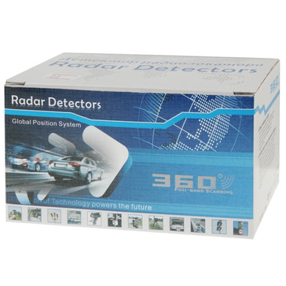 E8 360 Degrees Full-Band Scanning Car Speed Testing System Radar Laser Detector, E8