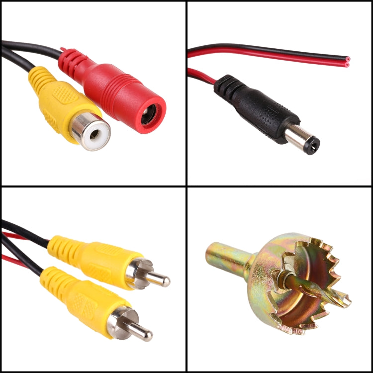 LED Sensor Car Rear View Camera, Support Color Lens/ 120 Degrees Viewable / Waterproof & Night Sensor function, Diameter: 28mm (E328), E328