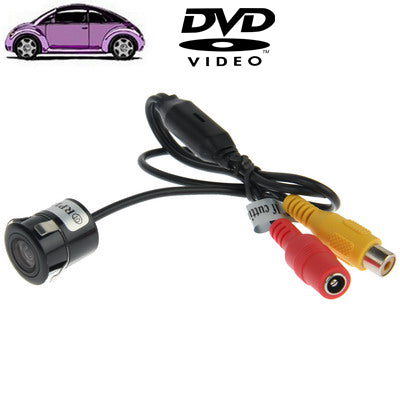 Waterproof Wired Punch DVD Rear View Camera With Scaleplate , Support Installed in Car DVD Navigator or Car Monitor , Wide Viewing Angle: 170 degree (WD004), Wired