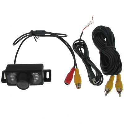 7 LED IR Infrared Waterproof Night Vision Wired Short Lens DVD Rear View, With Scaleplate , Support Installed in Car DVD Navigator or Car Monitor , Wide Viewing Angle: 140 degree (YX002), YX002
