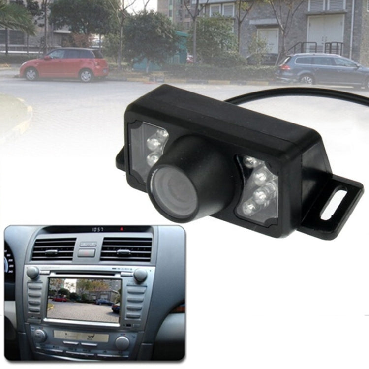 7 LED IR Infrarouge Étanche Vision Nocturne Sans Fil Lentille Courte DVD Vue Arrière Avec Règle, Supporte l'installation dans le navigateur DVD de voiture, Grand Angle de Vue: 140 degrés (WX002), WX002