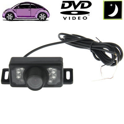 7 LED IR Infrarouge Étanche Vision Nocturne Sans Fil Lentille Courte DVD Vue Arrière Avec Règle, Supporte l'installation dans le navigateur DVD de voiture, Grand Angle de Vue: 140 degrés (WX002), WX002
