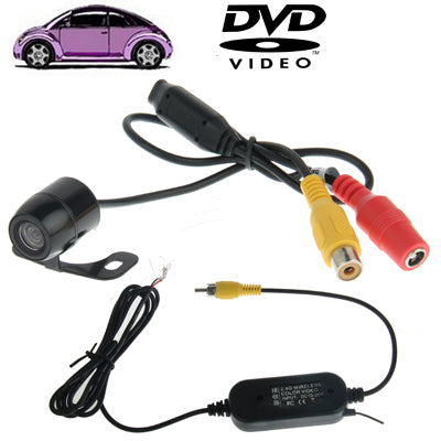Waterproof Wireless Butterfly DVD Rear View Camera With Scaleplate , Support Installed in Car DVD Navigator or Car Monitor , Wide Viewing Angle: 170 degree (WX003), WX003