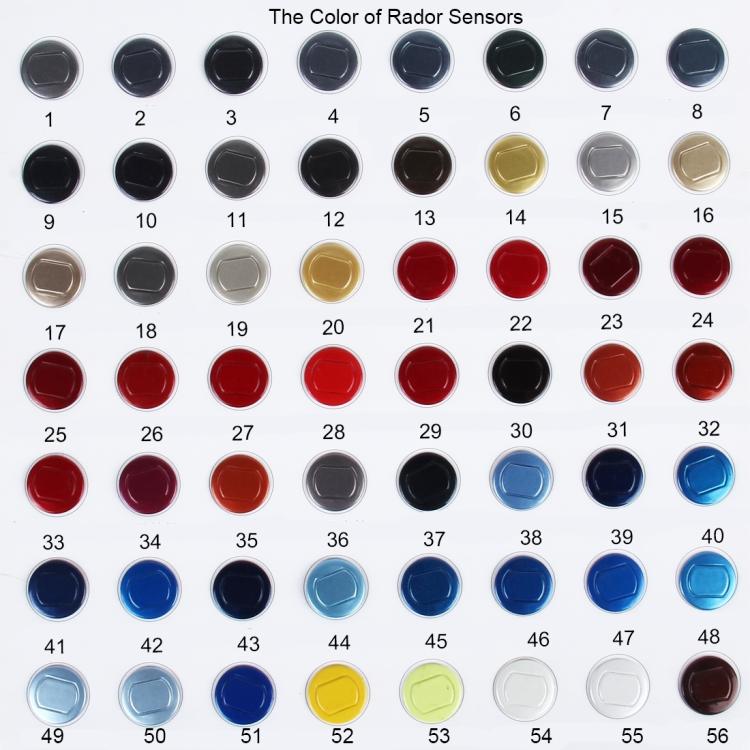 Auto Electromagnetic Back-Up Parking 4 x Sensors, Detecting Distance: 0.3-3m, Back-Up Parking Sensor