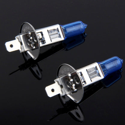 Halogen Bulb, Super White Car Headlight Bulb, 12 V / 55W, 6000K 1700 LM (Pair), H1, H4, 9005, 9006, H7, H11