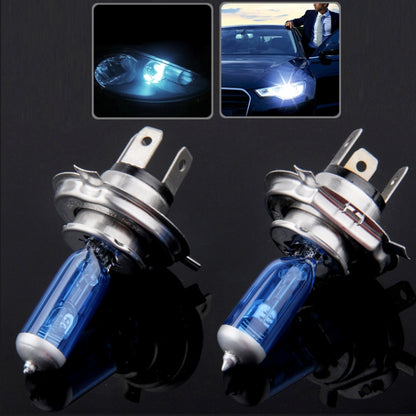 Halogen Bulb, Super White Car Headlight Bulb, 12 V / 55W, 6000K 1700 LM (Pair), H1, H4, 9005, 9006, H7, H11