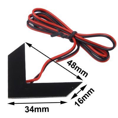 14 LED 3528 SMD Arrows Light for Car Side Mirror Turn Signal, Pairs, Universal Blue, Universal Yellow, 2 PCS, Universal Pink Light