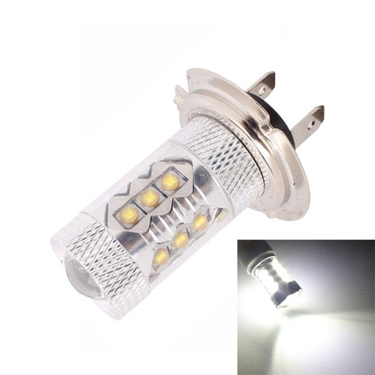 H7 80W 800LM 6500K White Light 16-3535-LEDs Car Foglight , Constant Current , DC12-24V, H7