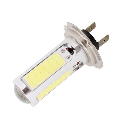 2PCS H7 1250LM 20W + 5W 5 x COB LED White Light Car Front Fog Lamp Bulb, DC 12V, H7