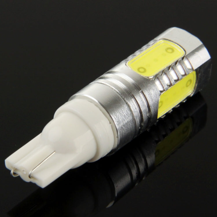 T10 5W White Light LED Light Bulb for Vehicles, DC 12V, 5W
