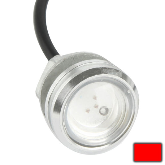 3W Waterproof Eagle Eye Light LED Light for Vehicles, Cable Length: 60cm, Red, Warm White, 蓝光