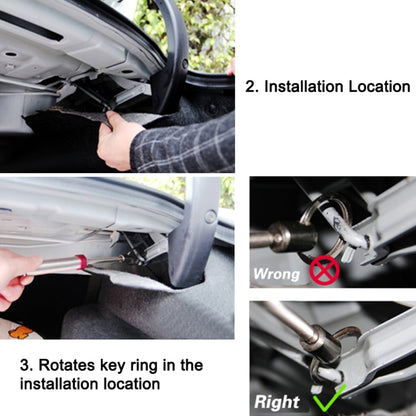 2 PCS Backup Adjustable Automatic Car Trunk Lid Lifting Spring Device, Car Trunk Lid Lifting Spring Device