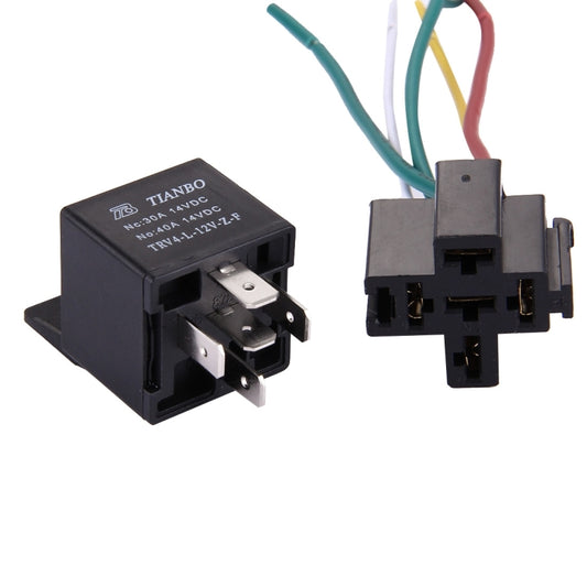 Car Electric Relay, 12V 40A, 12V 40A