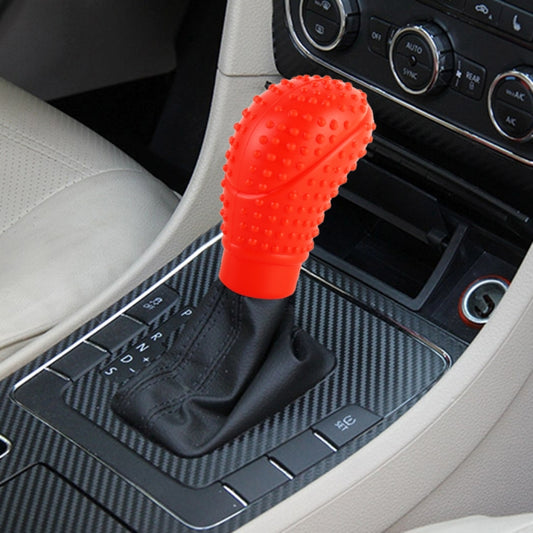 Universal Elasticity Nonslip Soft Silicone Car Gear Shift Knob Cover