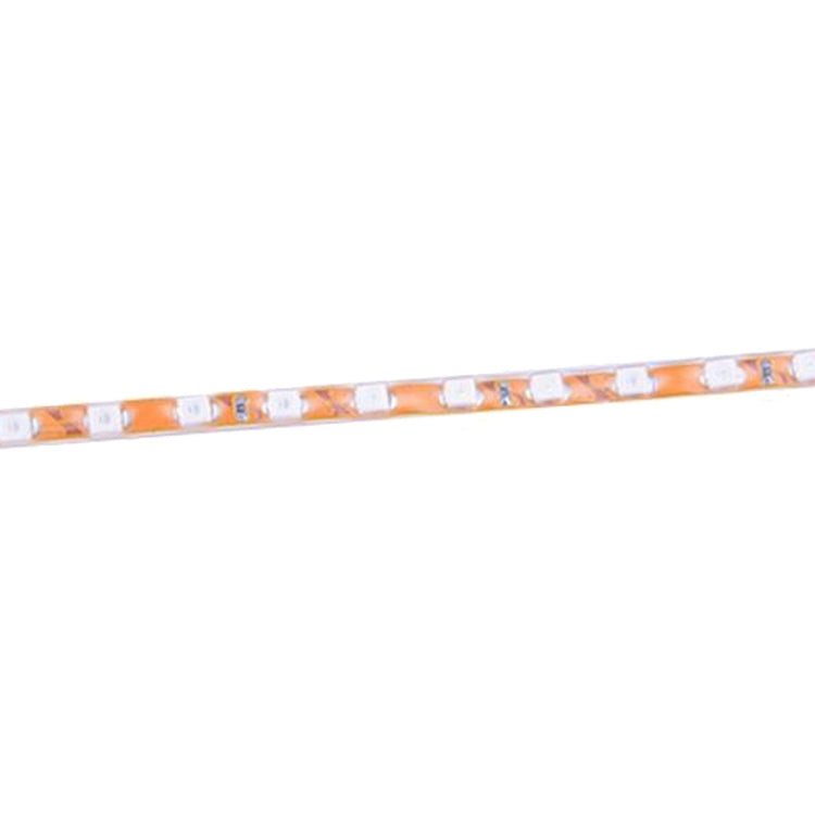 5 PCS Bande de Lumière Flexible Étanche pour Voiture 45 LED 3528 SMD Style Flux pour Décoration de Voiture, DC 12V, Longueur : 45cm, 45cm Bleu Glacier, 45cm Rose, 45cm Rouge, 45cm Blanc, 45cm Jaune, 45cm Bleu Foncé, 45cm Vert