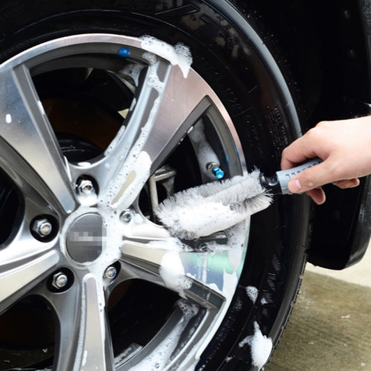 Brosse de nettoyage de jante de roue de voiture KANEED, outil de lavage de moyeu de voiture, camion, moto, vélo, brosse de nettoyage de jante de pneu
