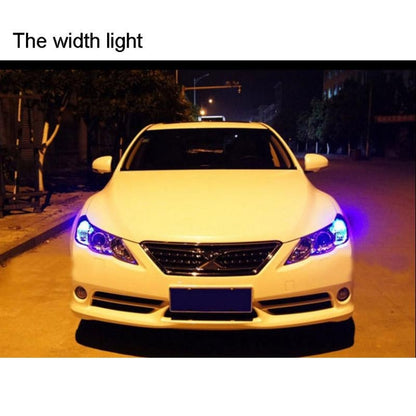 2 PCS T10 3W 160-180LM 2 LED Ice Blue COB LED Decode Car Clearance Lights Lamp, DC12V, COB LEDs, 2 LED COB LEDs