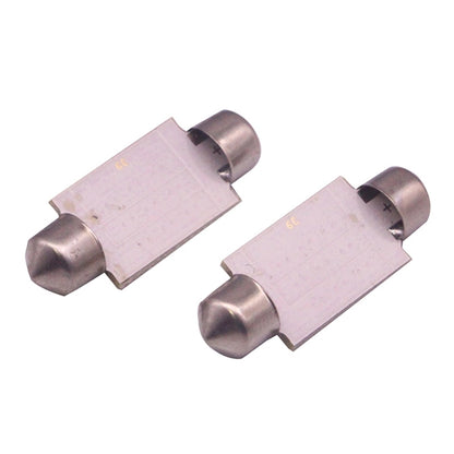 2 PCS 41mm 1.5W 80LM White Light 1 COB LED License Plate Reading Lights Car Light Bulb, 41mm