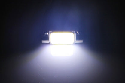 2 PCS 41mm 1.5W 80LM White Light 1 COB LED License Plate Reading Lights Car Light Bulb, 41mm