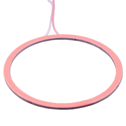 80mm 5W 180LM Angel Eyes Circles Car Headlight COB LED Lights for Vehicles, DC 12-24V, 80mm Pink Light, 80mm Green Light