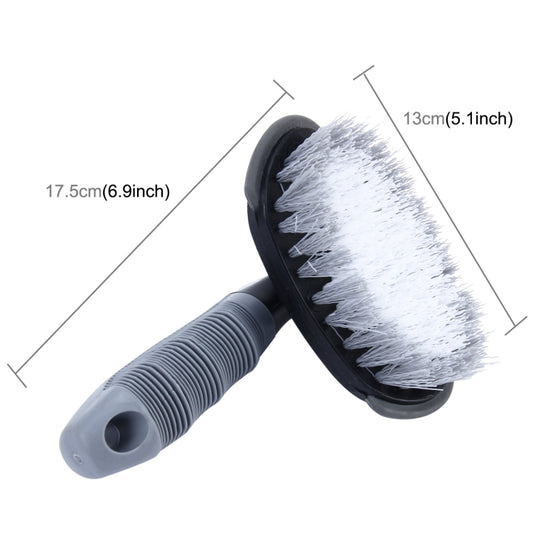 KANEED Outil de lavage pour voiture moto, brosse de nettoyage de pneu/jante de voiture avec poignée, brosse de jante de voiture