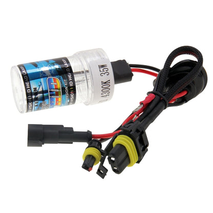 DC12V 35W H1 HID Xenon Light Single Beam Super Vision Waterproof Head Lamp, Color Temperature: 4300K, Pack of 2, H1