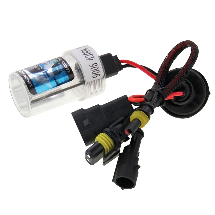 DC12V 35W HB3/9005 HID Xenon Light Single Beam Super Vision Waterproof Head Lamp, Color Temperature: 4300K, Pack of 2, 9005