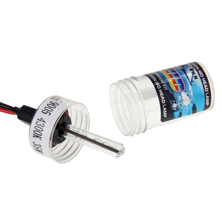 DC12V 35W HB3/9005 HID Xenon Light Single Beam Super Vision Waterproof Head Lamp, Color Temperature: 4300K, Pack of 2, 9005