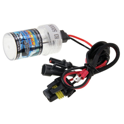 DC12V 35W H3 HID Xenon Light Single Beam Super Vision Waterproof Head Lamp, Color Temperature: 6000K, Pack of 2, H3