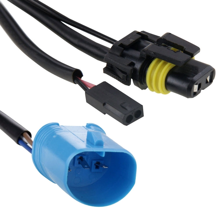 DC12V 35W 9007/9004-3 HID Xenon Light Single Beam Super Vision Waterproof Head Lamp with One Cable, Color Temperature: 6000K, Pack of 2, 9007