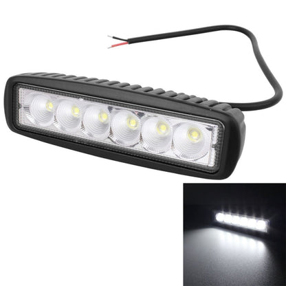 18W 1440LM Epistar 6 LED  Car Work Lamp Bar Light Waterproof IP67, DC 10-30V, 1440LM, DC 10-30V