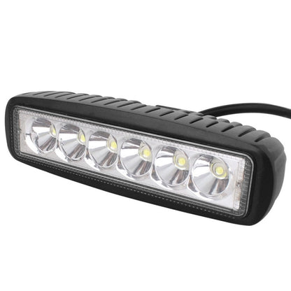 18W 1440LM Epistar 6 LED  Car Work Lamp Bar Light Waterproof IP67, DC 10-30V, 1440LM, DC 10-30V