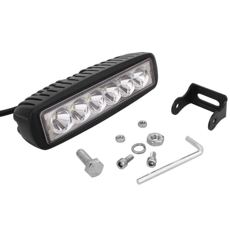 18W 1440LM Epistar 6 LED  Car Work Lamp Bar Light Waterproof IP67, DC 10-30V, 1440LM, DC 10-30V