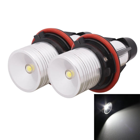 MZ E39 3W 240LM LED Super Bright Car Angel Eyes White Daytime Running Marker Light for BMW E39, DC 8-30V, 1 Pair, MZ E39