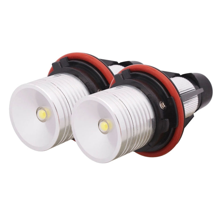 MZ E39 3W 240LM LED Super Bright Car Angel Eyes White Daytime Running Marker Light for BMW E39, DC 8-30V, 1 Pair, MZ E39