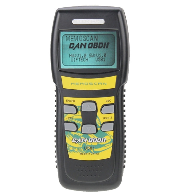 U581 Live Data Can OBDII / EOBDII Scanner Can Bus Code Reader, U581 ...