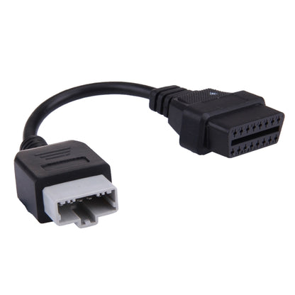 5 Pin to 16 Pin OBDII Diagnostic Cable for Honda, Full Length: 20.5cm, 5 Pin to 16 Pin
