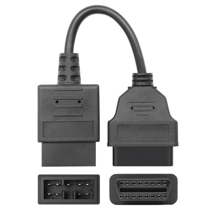 9 Pin to 16 Pin OBDII Diagnostic Cable for Subaru, 9 Pin to 16 Pin