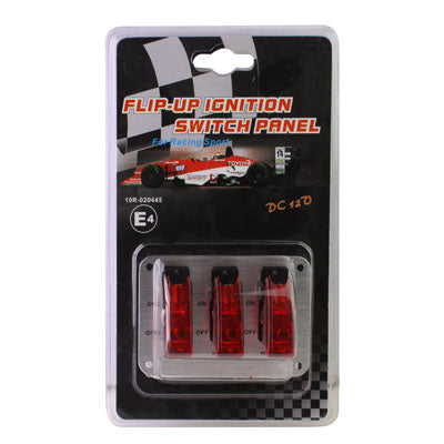 Flip-up Start Ignition Switch Panel and Accessories for Racing Sport , Ignition Switch