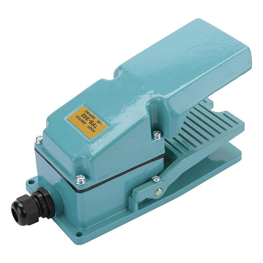 Pédale de commande au pied à boîtier métallique antidérapant TFS-302 AC 250V 15A, TFS-302
