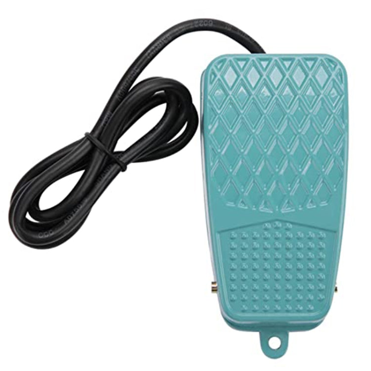 TFS-105 AC 250V 10A Interrupteur à pédale antidérapant en boîtier métallique, longueur de câble : 90cm, TFS-105