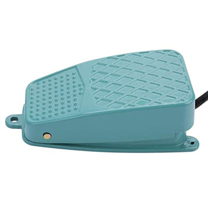 TFS-105 AC 250V 10A Interrupteur à pédale antidérapant en boîtier métallique, longueur de câble : 90cm, TFS-105