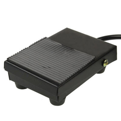 TFS-1 AC 250V 10A Anti-slip Plastic Case Foot Control Pedal Switch, Cable Length: 1m, TFS-1 1m