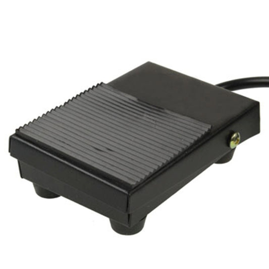 TFS-1 AC 250V 10A Pédale de commande au pied antidérapante en plastique, longueur du câble : 1m, TFS-1 1m